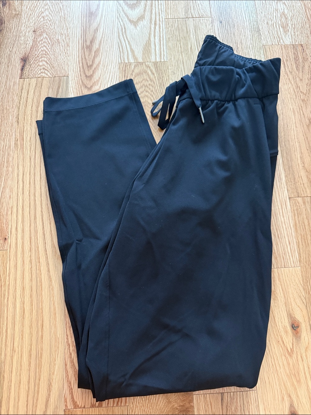 lululemon athletica Black Drawstring Jogger Trousers